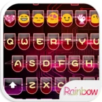 Logo of Electric Rainbow Emoji Keyboard android Application 